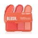 thumbnail image 2 of Trío de Rubor multitextura Hello Beauty Peach Pink, 7.7 ml, 2 of 3