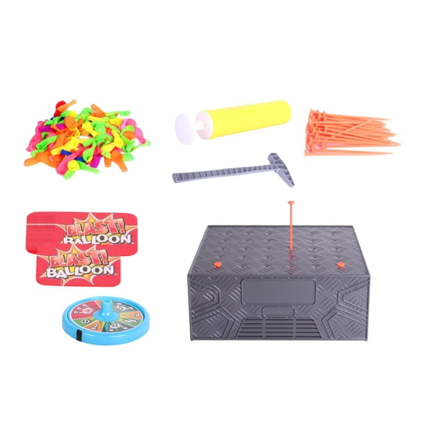 Juego de globos explosivos, juego de mesa, divertido y emocionante, juguete de fiesta con ráfaga de globos locos para niños mayores de 8 años, regalo