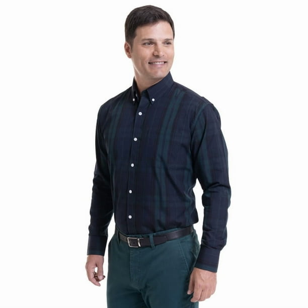 Camisa Fantasía Premium Azul Marino