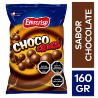 Suflés Choco Cracs Chocolate 160 G Evercrisp