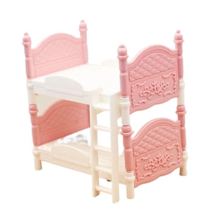Bothyi - 1/12 Mini Casa De Muñecas Dormitorio Litera Modelo Para Niños Niñas Regalo Adornos