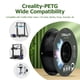 thumbnail image 5 of Filamento para impresora 3D Creality PETG 1.75 mm 1 kg negro, 5 of 7