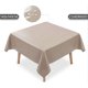 thumbnail image 3 of Mantel De Hule Mesa Cuadrada Diseño Liso 140x140cm BE, 3 of 3