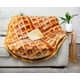 thumbnail image 3 of Manta redonda Toynk Waffle de forro polar, 150 cm, poliéster, 3 of 3