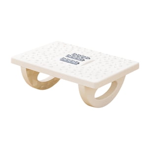 Bothyi - Reposapiés Debajo Del Escritorio, Taburete Ergonómico Para Estudio, Accesorios De Viaje, Trabajo, Blanco