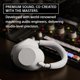 thumbnail image 3 of Auriculares inalámbricos Sony WH-1000XM6 con cancelación de ruido plateados, 3 of 9