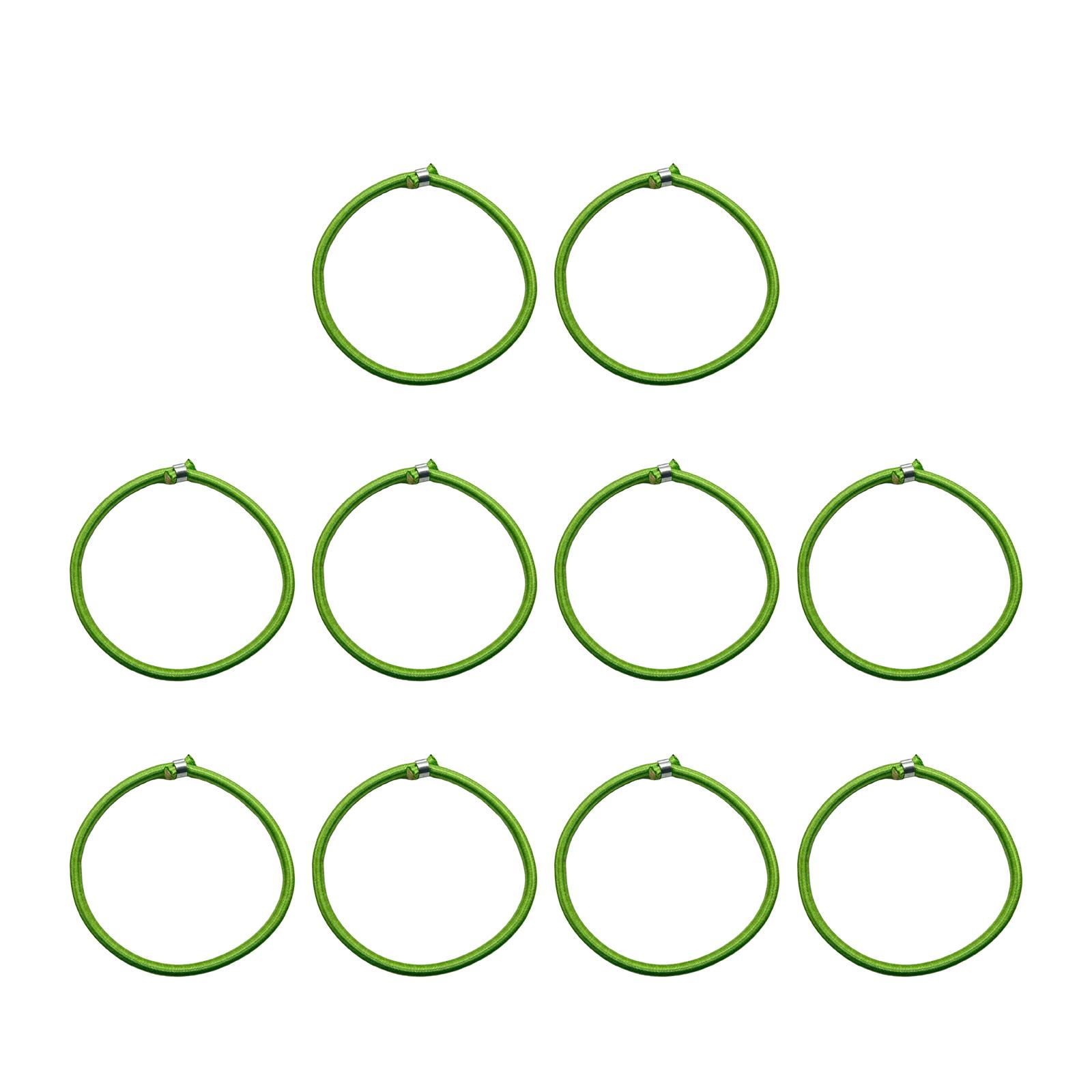 Ioensy - Cordón Elástico De La Cuerda Elástica Del Trampolín De 10 Piezas Alrededor De 8 Mm De Salto De Altura Cord