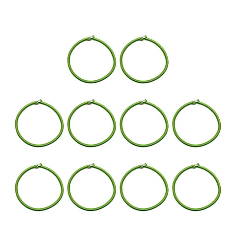 Ioensy - Cordón Elástico De La Cuerda Elástica Del Trampolín De 10 Piezas Alrededor De 8 Mm De Salto De Altura Cord