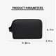 thumbnail image 3 of Neceser para hombre, organizador de viaje, bolsa de afeitar impermeable para accesorios de aseo, artículos esenciales para la habitación., 3 of 5