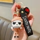 thumbnail image 3 of Cute Pumpkin Doll Keychain - Perfect for Halloween and School Bags - Unique Skull Jack Design - Durable Car Key Ring, 3 of 4