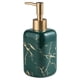 thumbnail image 2 of Dispensador De Jabón Con Textura De Mármol, Bomba De Botella De Loción Para Baño De Cocina De Hotel, Verde, 2 of 4