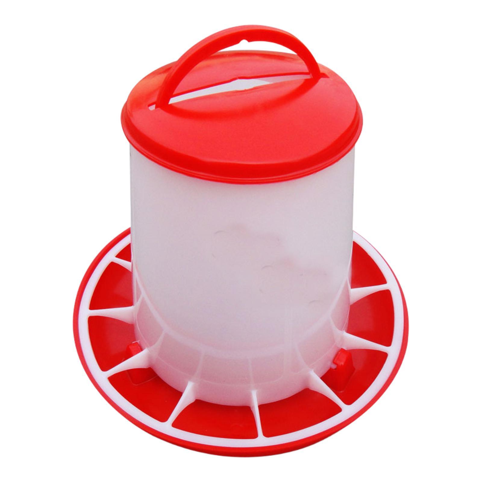 Ioensy - Comedero Para Pollitos, Práctico Y Resistente, Para Aves De Corral Pequeñas Y Palomas, 1,5 Kg