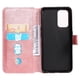thumbnail image 3 of Funda Billetera para OPPO A94 5G con Porta Tarjetas y Soporte Ajustable Rosa, 3 of 6