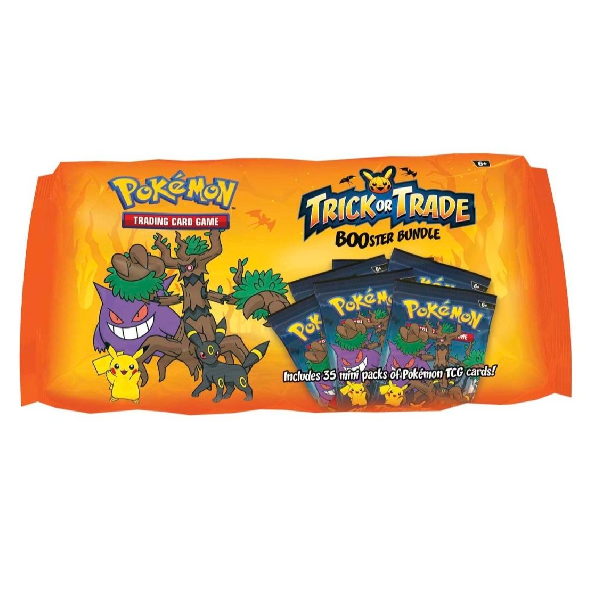 TCG Pokémon Trick or Trade BOOster Bundle 2024