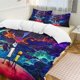 thumbnail image 1 of Rick And Morty 3-Piece Bedding Set Soft Warm And Comfortable Bed Set, 1 of 5