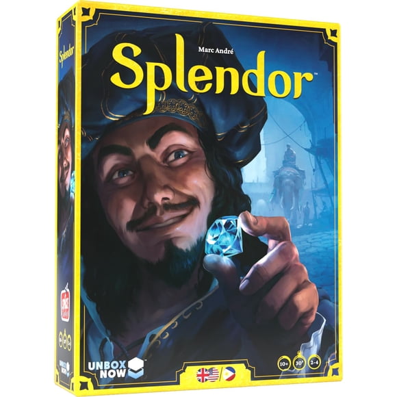 Juego de mesa Splendor Space Cowboys Art Wealth Prestige 10+ Age