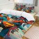 thumbnail image 2 of Superman Bedding Sets Ultra Soft Skin-Friendly Duvet Cover 3 Piece, Cute Comforter Cover Bed Set for Boys Girls Kids, 2 of 5