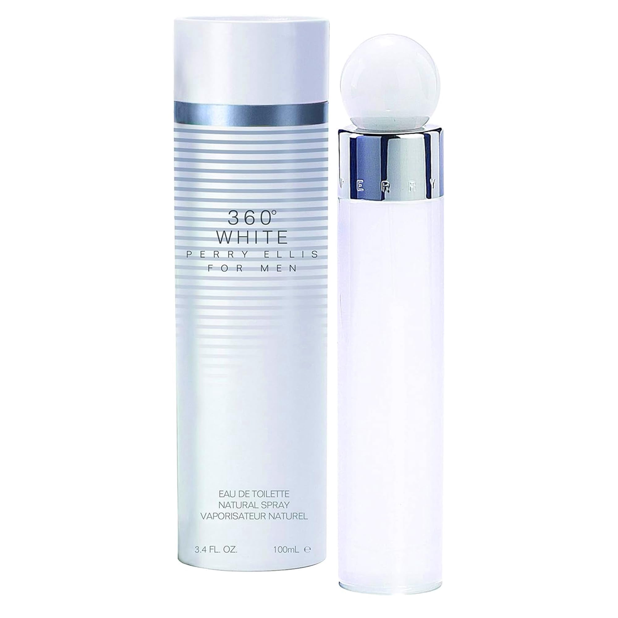 Colonia Perry Ellis 360° White Edt 100 Ml Para Hombre