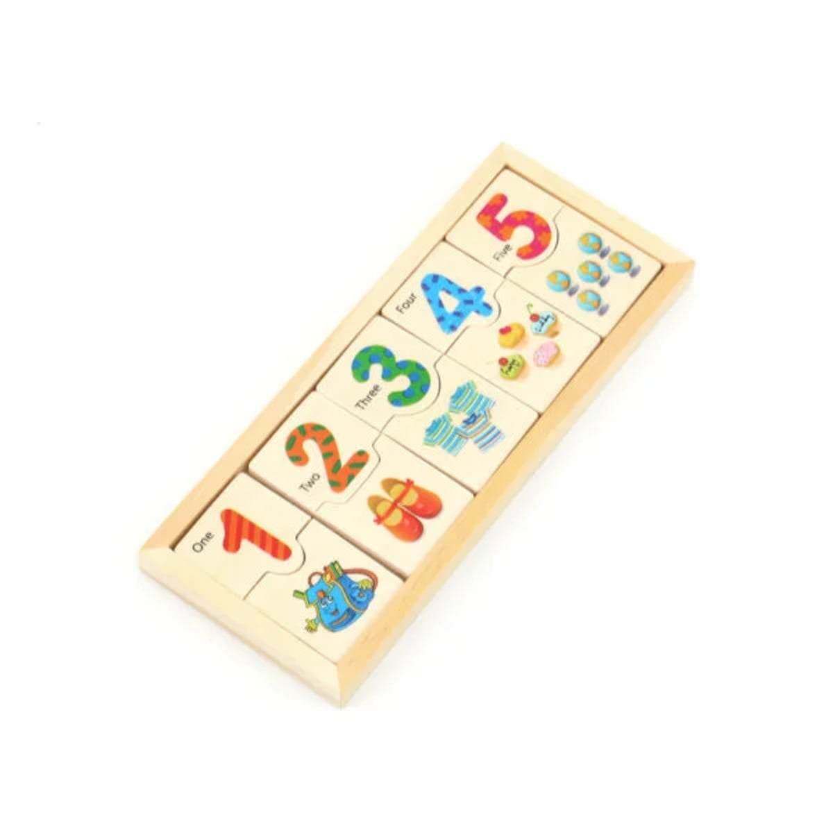 Genérico - Dominó Número Juguete Didáctico