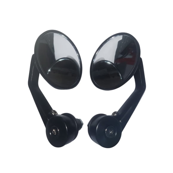 Espejos Para Moto Estilo Cafe Racer 22mm Universal negro