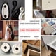 thumbnail image 4 of Protectores autoadhesivos AMHOME de espuma EVA mini, 216 piezas, blancos, 4 of 8