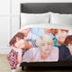 thumbnail image 2 of BTS Bedding Sets Cartoon Duvet Cover Lightweight 3 Piece Bet Sets for Kids Boys Girls, 2 of 5