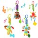 thumbnail image 1 of Sonajero colgante para bebés, arrugado y chirriante, Joyshare, 4 unidades, 1 of 7