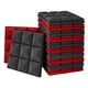 thumbnail image 3 of 12x 30x30cm Paneles De Espuma Para Insonorización Acústica Almohadillas Para Azulejos De Espuma Negra Y Roja, 3 of 5