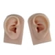 thumbnail image 1 of 2x Orejas De Silicona Modelo Práctica Profesional Piercing Herramientas Exhibición De Joyería, 1 of 5