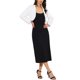 thumbnail image 2 of Chaqueta de Piel para Mujer Chaqueta de Novia Recortada Vestido de Boda Abrigo Formal de Piel Sintética Abierto por Delante Chaqueta de Noche 2XL Blanco, 2 of 7