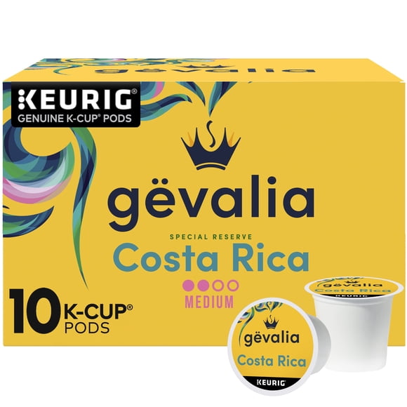 Cápsulas de café Gevalia Costa Rica tueste medio 10 unidades