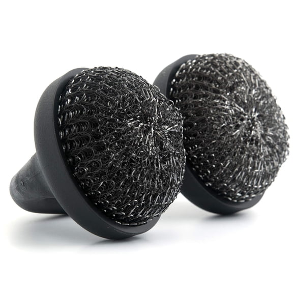 Cepillo para parrilla Yukon Glory Premium Easy Grip de acero inoxidable