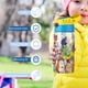 thumbnail image 5 of Siete Monstruitos Botella de Agua con Tapa Pop Top de Un Toque, Acero Inoxidable, a Prueba de Fugas, para Deportes, Botella Infantil azul 12 oz, 5 of 6