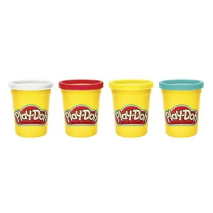 Play-Doh - Masas Y Plastilinas Pack De 4 Colores Clásicos