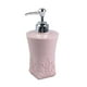 thumbnail image 3 of Dispensador de Bomba Manual Contenedor Jabón Fondo Cuadrado Rosado, 3 of 3