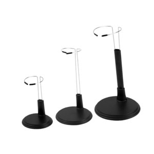 Bothyi - 3 Soportes Ajustables Para Muñecas, Soportes De Exhibición Estables Para Tiendas, Coleccionistas Y Hogar, Color Negro