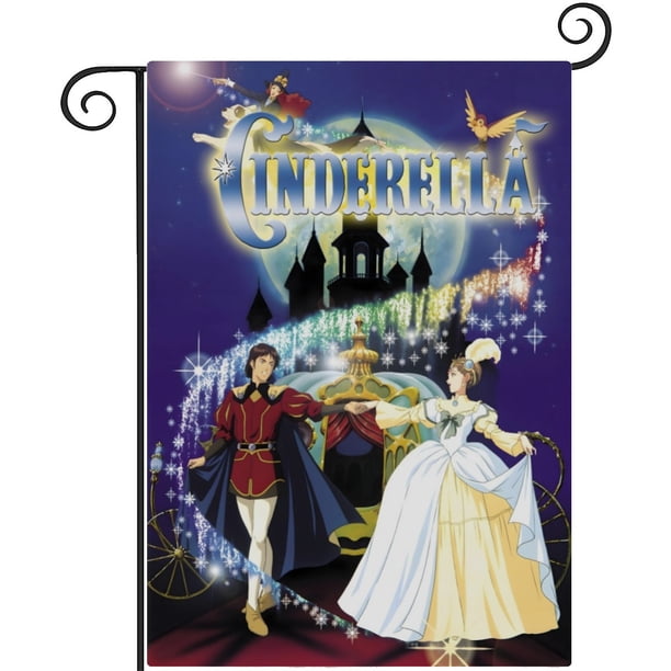 Clásicos de Cuentos de Hadas de Grimm-bandera de jardín temática. Regalo perfecto para fans, amigos y familiares, ideal para actividades al aire libre y decoración de fiestas.28CM*45CM