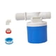 thumbnail image 3 of Reemplazo de válvula de flotador de agua Accesorios de repuesto de fácil instalación Control automático de agua con válvula de flotador para estanques Entrada de agua lateral de 20 mm, 3 of 5