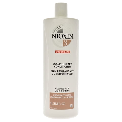 Nioxin - Acondicionador De Terapia Del Cuero Cabelludo System 3 De Para - Acondicionador De 33,8 Oz