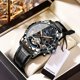 thumbnail image 2 of Reloj Mecánico Automático Elegante para Hombre con Esfera Luminosa - Incluye Funciones de Fecha y Cronómetro, Correa de Cuero, 2 of 13