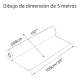 thumbnail image 2 of Vinilos Adhesivos De Corte Brillante 100cm X 5m, 2 of 3