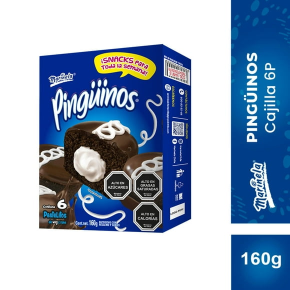 Pingüino 6un Caja, 80 g