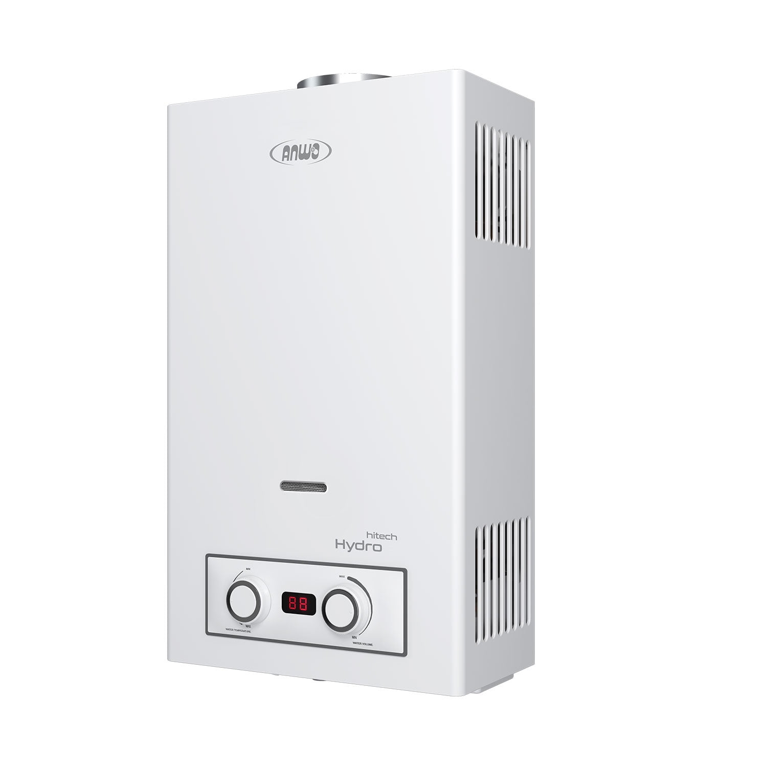 Anwo - Calefon 11 Litros Gas Licuado Tiro Natural Hitech Hydro 22