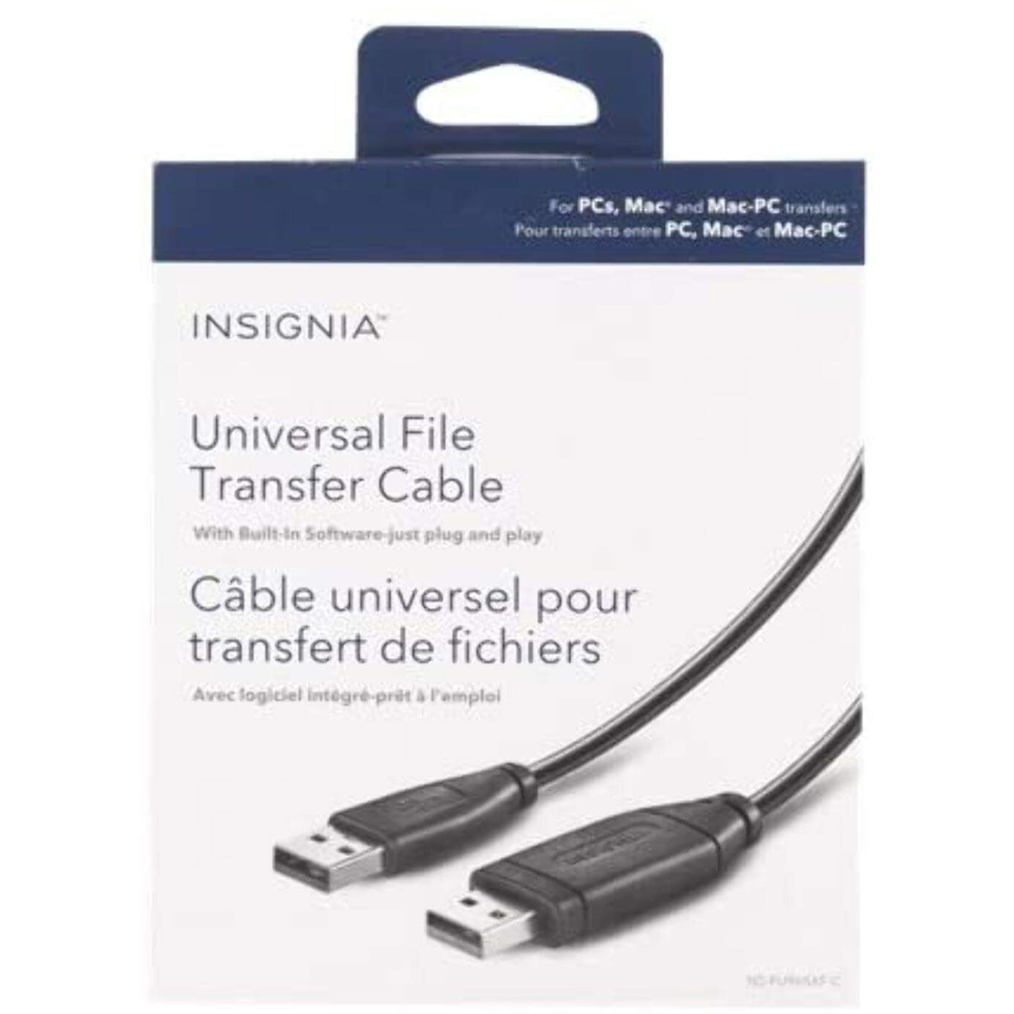 Cable Usb Insignia Ns-pu965xf-c Para Transferencia De Datos De 480 Mbps