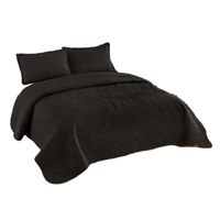 Genérico - Cubrecama Verano Quilt 2 Plazas Lisos Varios Colores