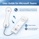thumbnail image 3 of Auricular USB VT con Conexión Plug‑and‑Play para PC, 3 of 5