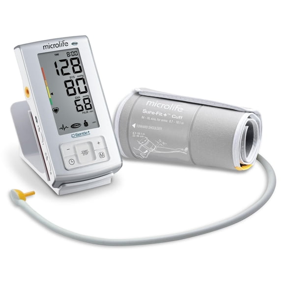Monitor de presión arterial Microlife Series 600 para 2 usuarios M-L Puff