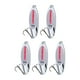 thumbnail image 1 of 5 Piezas Cucharas De Pesca Señuelos Metal Vertical Bass Cebos Y Señuelos Agua Dulce Plata 32g, 1 of 5