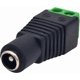 thumbnail image 3 of Conector hembra DC a bloque de terminales de 2 tornillos para cámaras de seguridad CCTV, paquete de 10, 3 of 3