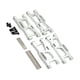 thumbnail image 4 of Brazo De Suspensión RC DIY Para Actualización De Vehículos Sobre Orugas Wltoys 1/14 144016 144018 Plata, 4 of 5